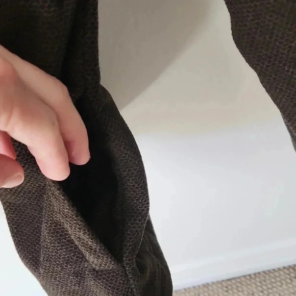 ORVIS FLEECE CLASSIC  Collection Pullover Half Zip Brown, Mens XL - Picture 9 of 12